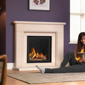 Ravel 600 Amalfie Suite Micro Marble Fireplace