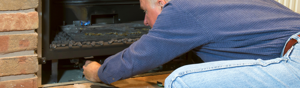 fireplace gas check