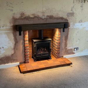 new stove installation