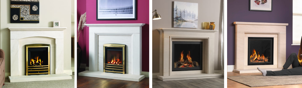 Limestone Fireplace Surrounds
