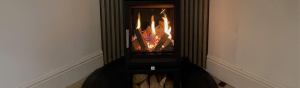 Charlton & Jenrick Paragon Edge Balanced Flue Corner Gas Stove